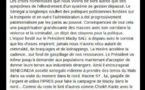 Message de Bruno d'Erneville sur les réseaux sociaux: "L'espoir fondé sur le président Macky Sall a disparu"