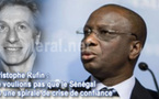 Jean-Christophe Rufin : ’’nous ne voulions pas que le Sénégal soit dans une spirale de crise de confiance’’