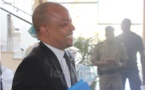 Photo- Souleymane Jules Diop Directeur du PUDC affiche un large sourire à l'hémicycle