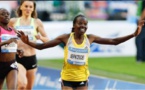 Alerte #athle Record du  monde du semi-marathon pour la Kényane Joyciline Jepkosgei, première femme sous la barre des 1h05