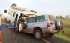 Accident de la route à Kaffrine: La collision entre deux véhicules fait..