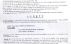 Voici l'Arrêté préfectoral n°094/P/D/DK du 06 avril 2017 autorisant le rassemblement initié par le Mouvement Y'EN A Marre.