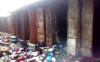 Vidéo-Incendie au marché HLM de Dakar 46 cantines partent en fumée, regardez!!