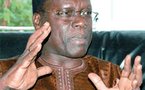 Pierre Goudiaby Atepa vide son sac