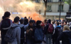 Paris : plusieurs lycées bloqués pour dénoncer le duel Macron - Le Pen au second tour