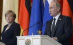Russie: Angela Merkel rencontre Vladimir Poutine à Sotchi