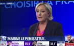  Marine Le Pen: "Les Français ont voté pour la continuité"