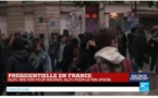 Scènes d'affrontements à Paris entre manifestants et forces de l'ordre après la victoire d'Emmanuel Macron, à la Présidentielle 2017
