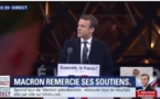 Emmanuel Macron : "Ce soir, vous l’avez emporté. La France l’a emporté"