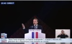 Emmanuel #Macron au Louvre:"Ce soir, c'est l'Europe et le monde qui nous regardent"