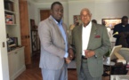 Le maire de la Médina Bamba Fall chez Me Abdoulaye Wade à Versailles ce matin