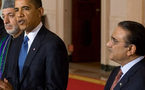 Karzaï et Zardari décidés à combattre les taliban avec Obama
