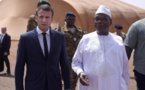 Mali: Emmanuel Macron accueilli à Gao par son homologue Ibrahima Boubacar Keïta
