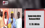 Vidéo-Le total des sommes offertes à Mouhamed Moudjtaba Diallo culmine à 12.726.000 FCFA. Regardez