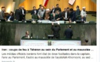 Iran : coups de feu à Téhéran au sein du Parlement et au mausolée de Khomeyni
