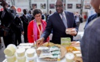 Macky SALL visite le stand du Sénégal aux European Development days