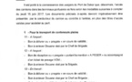 Modalités d'accès camions au Port de Dakar : Circulaire à l'attention des usagers du Port de Dakar