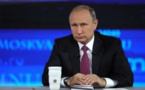 «Au revoir, Vladimir»: une séance de questions-réponses avec Poutine troublée par des SMS malveillants