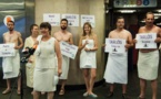 Trop chaud dans le métro de Budapest ? Des Hongrois embarquent en serviette de bain