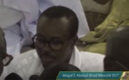 Discours de S. Bassirou Abdou Khadre au Magal de Serigne Abdoul Ahad 2017 (Vidéo)
