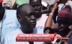 Vidéo : Convaincu de sa victoire, Me El Hadji Diouf s’oppose au report des élections