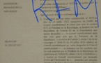 Voici la décision du Conseil constitutionnel sur la proposition de Macky Sall