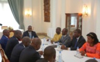 6 photos : Macky Sall a reçu au Palais l’Union des Magistrats du Sénégal