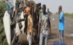 Vidéo-Richard Toll: Collision entre un mini-car et un véhicule 7 places fait 4 morts et 16 blessés…Regardez