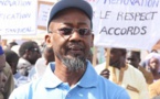 Colère à l’UCAD : le SAES, en sit-in, donne un ultimatum de 48h aux autorités