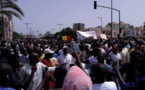 Images -Marche de protestation des musulmans sénégalais contre le massacre des Rohingyas (Birmanie)