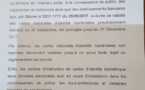 Carte nationale d’identité numérisée : La validité prorogée jusqu’au 31 décembre 2017