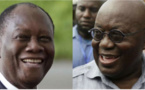 Ghana-Côte d’Ivoire : cacao, frontières maritimes et bonne entente au menu de la rencontre Ouattara – Akufo-Addo