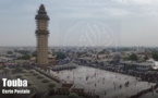 Carte Postale: Vue aérienne de la merveilleuse Mosquée de Touba