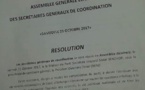 AG élargie aux secrétaires généraux de coordination : la résolution du Parti Socialiste du 21 octobre 2017
