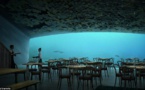 Le premier restaurant européen situé sous la mer,  ouvrira bientôt ses portes, l'intérieur est démentiel.