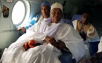 Photos : Wade, Decroix et le PDS dans leur hélico ila Touba....