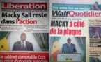 Discours à la nation de Macky Sall : Walf Fadjri et Libération font des unes diamétralement contradictoires, regardez