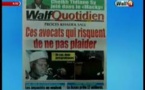 Revue de Presse WalfTv du Lundi 15 Janvier 2018 en images