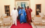 Serigne Cheikh Ndiguel Fall a rendu visite à Macky Sall