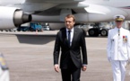 Visite officielle au Sénégal: Emmanuel  Macron est arrivé à  23h30mn