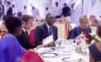 Les images du dîner au Palais de la République, en présence des couples présidentiels français et sénégalais