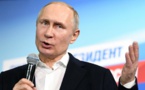 Russie: Vladimir Poutine plébiscité pour un quatrième mandat