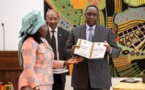Photos : Le CSE a remis au Président Macky Sall, le rapport de la Mandature 2013-2018