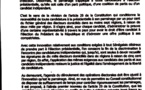 Le projet de loi portant révision de la Constitution à l'issue du Conseil des ministres du 19 mars 2018