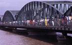 Travaux de rénovation du pont Faidherbe : La première travée de l’ouvrage posée avec succès