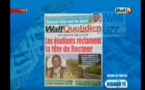 Revue de Presse WalfTv du samedi 19 mai 2018 en images