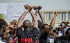 Saint-Louis : Temps forts de la marche des étudiants de l'UGB aux cris de "Amadou Ba Voleur , Mary Teuw Dégage" 