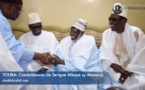  Serigne Mbaye Sy Mansour présente ses condoléances à Serigne Mountakha Mbacké suite au rappel à Dieu de Serigne Sidy Moktar
