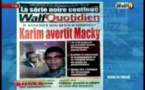 Revue de Presse WalfTv du lundi 18 juin 2018 en images