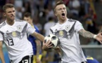 L'Allemagne s'impose à la toute dernière minute face à la Suède